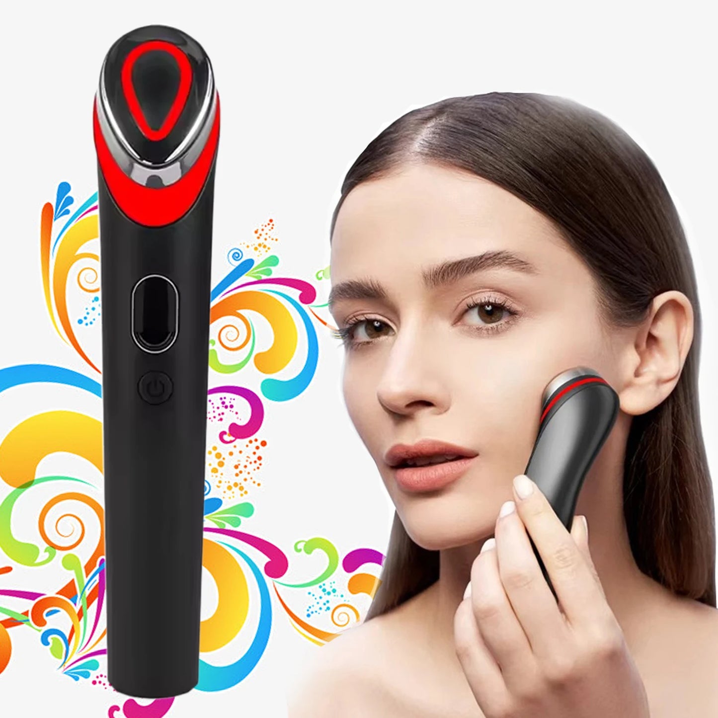 7 Colors Age-R Booster Pro Facial Skin Care anti Wrinkle Beauty Device EMS Microcurrent Lift Massager Home Use Beauty Skin Care